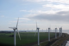 ロラン島の風車群