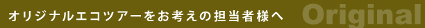 オリジナルエコツアーをお考えの担当者様へ title=