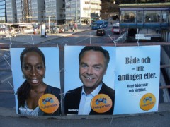 移民が多く、多文化スウェーデンではいろいろな人が政治家になっている